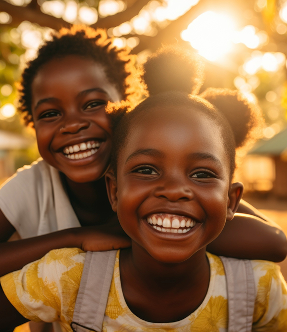 Children learning together
